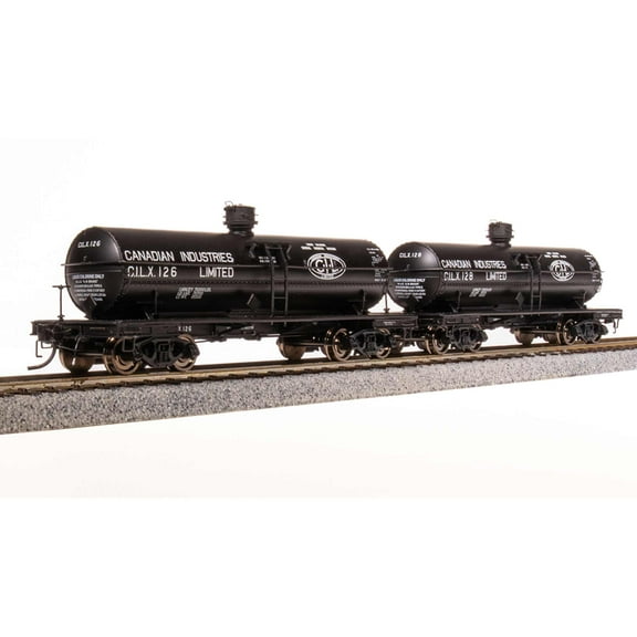 Broadway Limited Imports HO 6000 Gallon Tank Canadian Industries 2 pack BLI7672 HO Rolling Stock