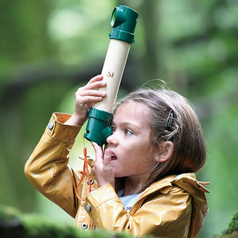 Hape Nature Fun - Kids Hide-&-Seek Periscope, Bamboo & Plant