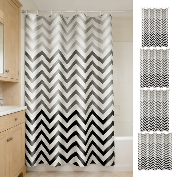 ufehgfjh Long Shower Curtain Cute Shower Curtain Pvc Shower Curtain Thick Waterproof and Mildews-Proof Shower Curtain Dry and Wet Separation Shower Curtain Suitable for Bathroom Bedroom Toilet