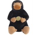 thumbnail image 3 of Muñeco de peluche Niffler de 18 cm de Animales fantásticos y dónde encontrarlos, de color negro, suave, para niños., 3 of 5