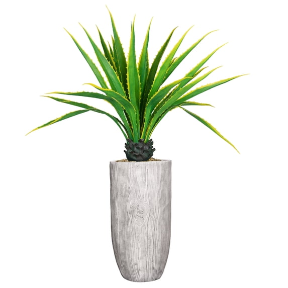 Vintage Home Artificial 68" High Artificial Faux Agave With Fiberstone Planter For Home Decor