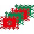 thumbnail image 1 of Napperon de Table de Noël, Napperon de Table de Noël, Napperons de Table à Manger, Napperon de Table Rouge, Napperons Résistants à la Chaleur, Rouge, 1 of 5