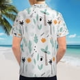 thumbnail image 6 of High Quality Hawaiian Shirts for Men Short Sleeve Aloha Beach Shirt Floral Summer Casual Button Down Shirts Blouses MYYFSQ, 6 of 7