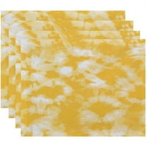 Simply Daisy 18" x 14" Chillax Geometric Print Placemats, Set of 4