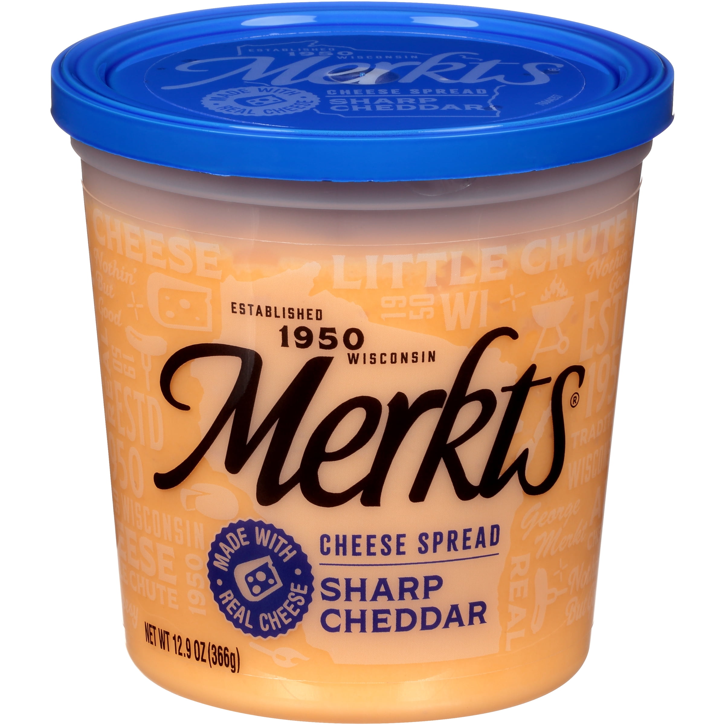 Merkt’s® Sharp Cheddar Spreadable Cheese Cup, 12.9 oz Tub, Refrigerated