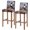 Lavender, Lilac, Tangerine, Ash, variant on Gnomes Halloween Bar Stool Covers - Stretch Dining Chair Covers Set of 4, Horror Pumpkins Black Birds Trees Bar Chair Cover Removable Counter Stool Pub Chairs Slipcovers Protectors for Kitchen/Cafe