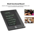 thumbnail image 3 of LCD Writings Pads, 4.5Inch Writing Tablet Kids Drawing Board Pad Digital Notepad Drawing Gift for Children Kids Adults Memo List Reminder Note School Home Office(Black), 3 of 9