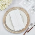 thumbnail image 3 of Saro Lifestyle Traditional Hemstitch Cocktail Napkin (Set of 12), 3 of 3