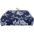 thumbnail image 1 of Cartera creativa para mujer, cartera Retro de lona de porcelana azul y blanca, Mini cartera con cerrojo para mujer, monedero, bolso de mano para mujer, 1 of 2