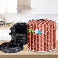 thumbnail image 3 of Electric Appliance Cover for 8 Quart Pressure Cooker Air Fryer Rice Cooker Kitchen Appliance with Top Handle and Accessories Pockets Keep Appliance Clean, Lightning Stripe, 3 of 4
