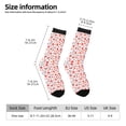 thumbnail image 2 of Yiaed Floral butterfly Print Great elasticity Crew Socks Sports socks for Men and Women, 2 of 6