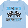 thumbnail image 4 of Inktastic Daddys Pit Crew Boys Racing Boys Long Sleeve Toddler T-Shirt, 4 of 5