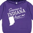 thumbnail image 3 of Inktastic Someone in Indiana Loves Me Toddler Hoodie, 3 of 4