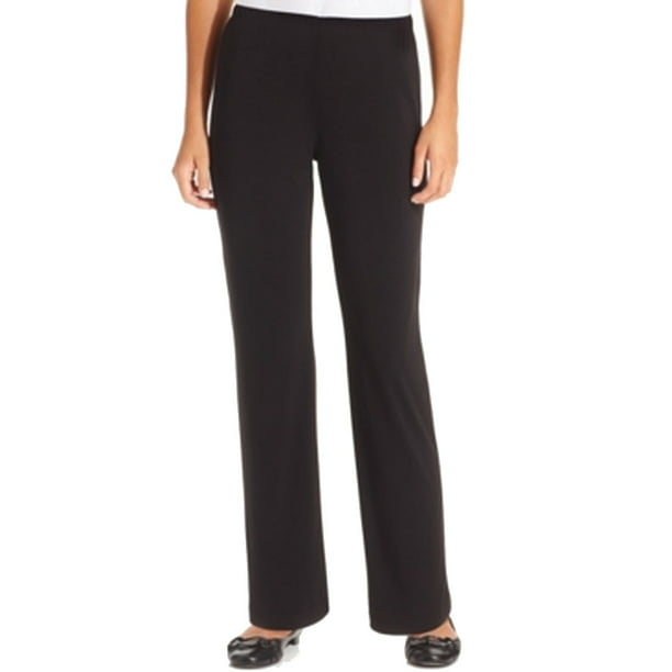 NY Collection Pants - Womens Petite Pull-On Pants Stretch PXL - Walmart ...
