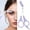 D, variant on ONLYEOR Eyebrow Scissors with Detachable Comb D, Washable Hairbrush & Eyebrow Trimmer, Precision Shaver & Grooming Tool, For Home & Travel