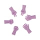 thumbnail image 2 of Agujas De Tejer Sunnimix 6 Uds Cubierta De Punto piedra tijera papel color morado, 2 of 7