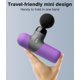 thumbnail image 5 of Pistola de Masaje Mini Percussion Purple de Silicona con 6 Cabezas y 4 Velocidades, Ideal para Perso, 5 of 7