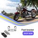 thumbnail image 5 of Sidaley 1 par de soporte de montaje de Pedal de aluminio para motocicleta, piezas de mejora antideslizantes, accesorios de repuesto para XL883/1200 Vehículos, repuestos y accesorios Mis Plata Sidaley VI002332-02, 5 of 6