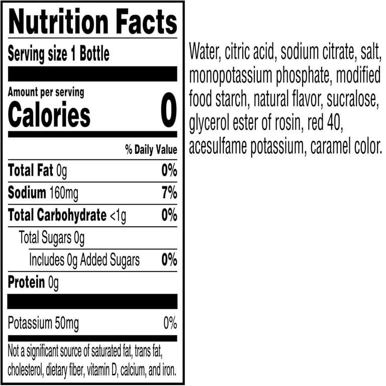 Gatorade Zero Sugar Electrolyte Sports Drink Fruit Punch, 12 fl oz, 12 Pack photo 6