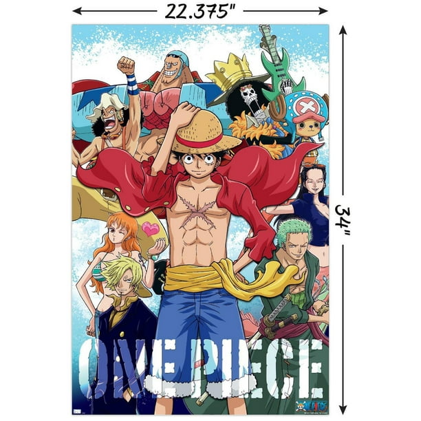 One Piece - Crew Wall Poster, 22.375