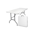 thumbnail image 2 of Mesa Plegable Resistente Portafolio Plastico 1.80 Exterior SUPER HYO MESA DE JARDIN, 2 of 5
