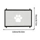 thumbnail image 3 of Puerta de seguridad para perros (1 unidad), barrera de seguridad expandible, panel de protección doméstico sin perforaciones para puertas y escaleras., 3 of 9