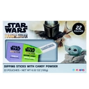 Valentine's Star Wars:The Mandalorian 22ct Lick and Dip Friendship Exchange Packs - Vanilla & Green Apple Fun!