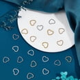thumbnail image 4 of Shisuyan 320Set Jewelry Equipment Heart Linking Charms Assorted Color for DIY Crafts, 4 of 8