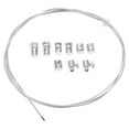 thumbnail image 1 of FONDOTIN 1 Set Motorcycle Cable Repair Kit Throttle Cable Connector for Motorcycles 47.16X0.28X0.24in, 1 of 8
