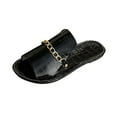 thumbnail image 2 of Quaouag Sandals Slides Womens Open Toe Mule Slip On Slide Shoes, 2 of 7
