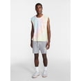 thumbnail image 2 of No Boundaries Pride Boxy Cropped Fit Tank Top, Men's Sizes XS-5XL, 2 of 5