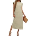 thumbnail image 7 of Womens Summer Dresses Maxi Dress Sleeveless Casual Loose Long Sundress Beach Sundress Travel Vacation Outfits, 7 of 7