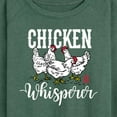 thumbnail image 3 of International Harvester Chicken Whisperer - Women's Lightweight French Terry Long Sleeve Shirt, 3 of 6