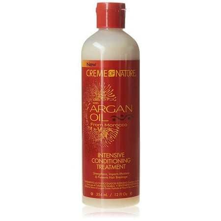 Creme of Nature Argan Oil Intensive Conditioning Treatment, 12.0 FL (Africa's Best Carrot Oil Cream)