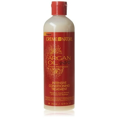 Creme of Nature Argan Oil Intensive Conditioning Treatment, 12.0 FL (Best Conditioning Treatment For Hair Extensions)