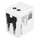 thumbnail image 4 of Adaptador de enchufe de viaje internacional USB doble multifunción CA 110 ~ 250 V 6 A (blanco), 4 of 8