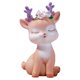 thumbnail image 1 of Inteprter Estatua de ciervo, adornos de cervatillo, adornos pequeños de animales bonitos para coche, hogar, cumpleaños, adornos de pastel de Navidad Almacenamiento y organización del hogar Inteprter HA022905-00, 1 of 6