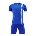 thumbnail image 1 of Odeerbi 6-16 Años Niños Verano Atletismo Trajes de Secado Rápido Deportes Running Tops Pantalones Cortos Conjunto Transpirable de Manga Corta Cuello Redondo Top Shorts, 1 of 6