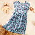 thumbnail image 2 of KPOPLK Toddler Girl Summer Dress Outfits Cute Embroidered Sundress Dresses Clothes for Girls 18 24 Months 3T 4T 5T 6T(13-14 Years,Pink), 2 of 8