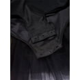 thumbnail image 6 of Aislor Girls Sparkly Figure Skating Dress Long Sleeve Ballet Tutu Leotard Contemporary Dancewear Black Yellow 16, 6 of 7