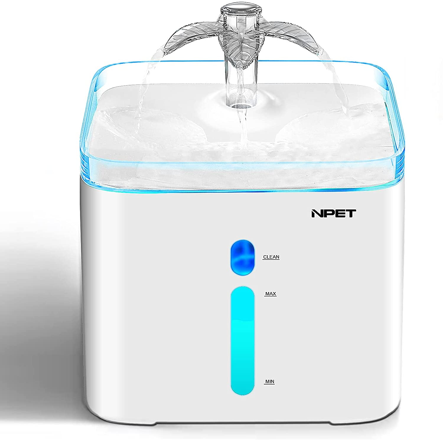 NPET Cat Water Fountain, 101oz/3L Automatic Pet Drinking Fountain with