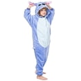 thumbnail image 3 of Kids Sleepwear Holiday Pajamas Boys Girls Onesie Cosplay Cartoon Hooded Animals Jumpsuits, 3 of 7