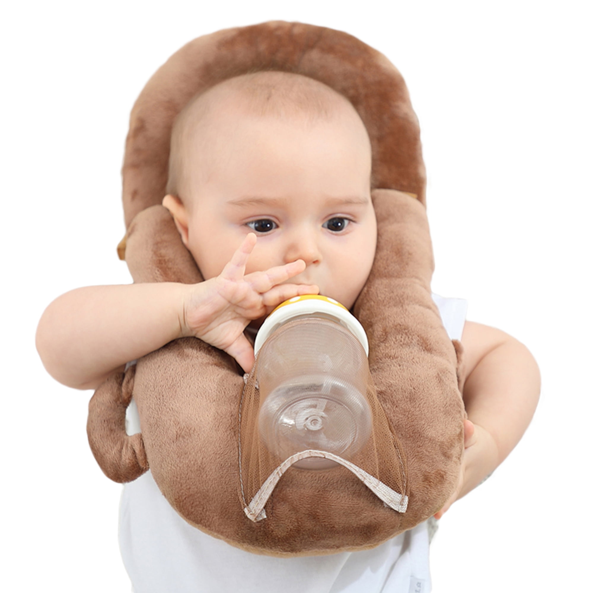 Baby Breast Feeding Pillow Support Portable Detachable Self-Feeding Pillow Bottle Holder Infant Cushion 