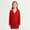 Red, variant on BXJX Girls Cardigan Sweaters, Mid-length Knitted Button Down Long Sleeve Fall Cardigans with Pockets Green Size 10-12 T