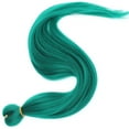 thumbnail image 1 of Raindrops Green Braiding Hair Extensions Soft Tangling Free Synthetic Hair for Braids, 1 of 5
