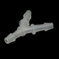 thumbnail image 3 of Unique Bargains 2.5mm Hole Dia Plastic Y Shaped 3 Way Air Oxygen Valves Tube Connector Clear, 3 of 4