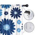 thumbnail image 4 of Blackout Kids Curtains,Blue Pioneer Flower Childrens Insulated Curtains Set Of 2,Bedroom Essentials,Toddler Room Decor 42x54in(106x137cm), 4 of 4