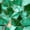 Emerald Mint Gold, variant on Castle Fairy Abstract Ombre Rhombus Full Size Bedding Sets 7 Pieces,Retro Glass Chip Full Size Bed in a Bag,Emerald Mint White,Reversible
