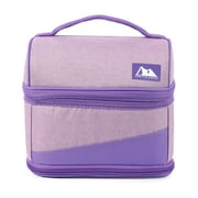 Arctic Zone Lavender Purple Expandable Lunch Box with Thermal Insulation and Ice Pack