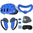 thumbnail image 1 of 9 in 1 Silicone Case Accessories for Meta Quest 3, Console Case, Eye Mask, Lens Cap, VR Accessory Set, 1 of 5